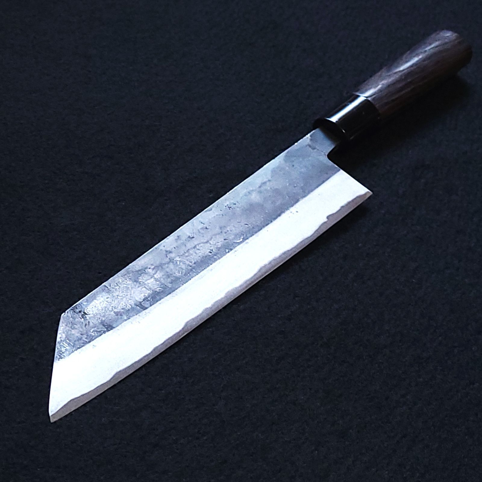 白紙2号 黒打 切付包丁 210㎜ G1515 焼栗柄 日本製 月光作 - メルカリ