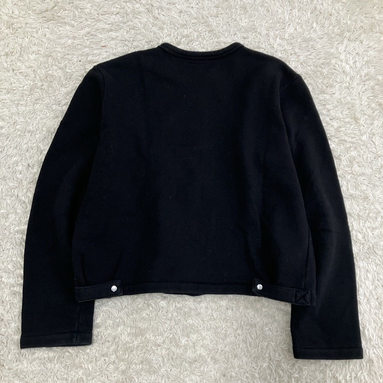 美品！agnes.b アニエスベー プレッションカーディガン ハートロゴ 