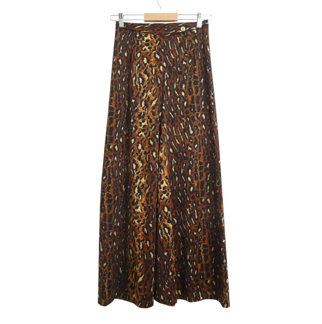 D&G ヒョウ柄ジーンズ 26/40 美品 D&G Dolce&Gabbana ディーアンドジー ドルチェアンドガッバーナ