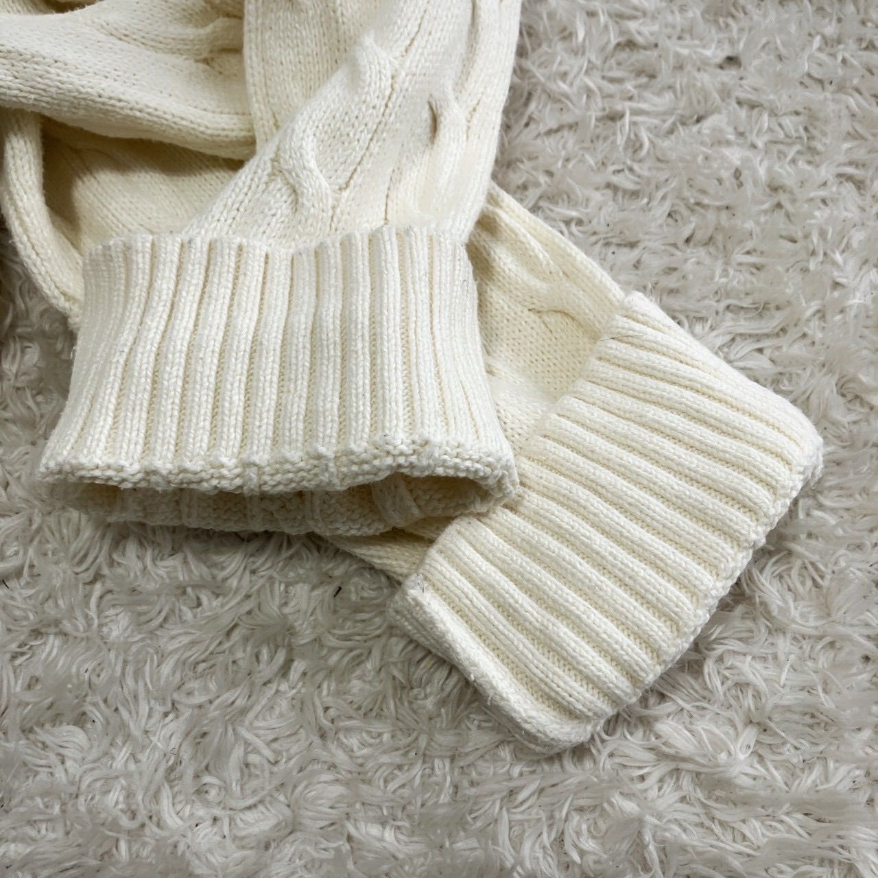 極美品！現行 POLO RALPH LAUREN ラルフローレン ケーブルニット