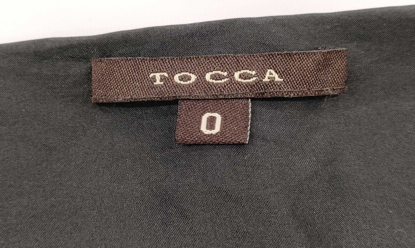 TOCCA トッカ ワンピース ブラック 刺繍レース フレンチスリーブ