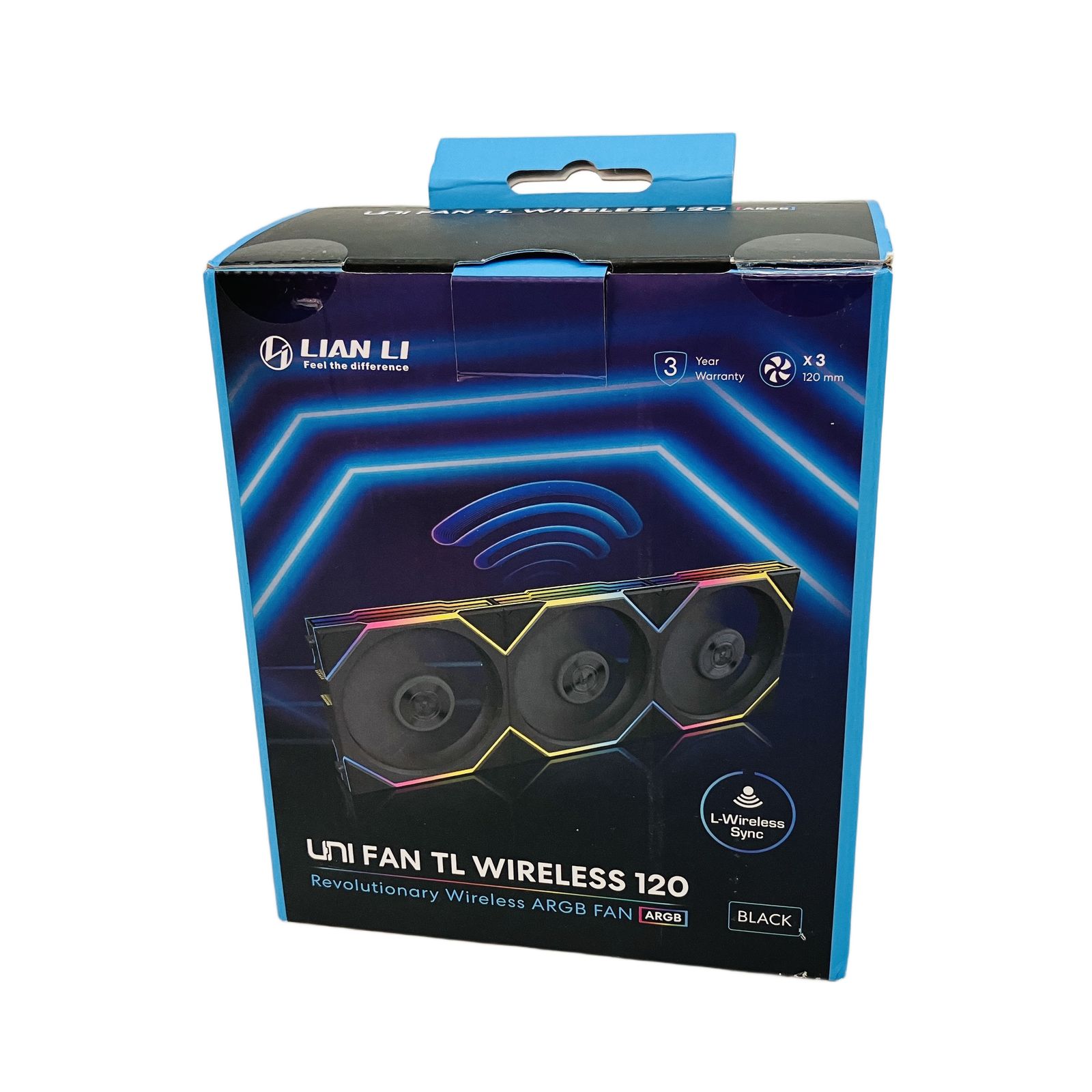 LIan LI UNI FAN TL Wireless ARGB BK 120 トリプルパック ワイヤレスコントローラー付属 リアンリー ♥