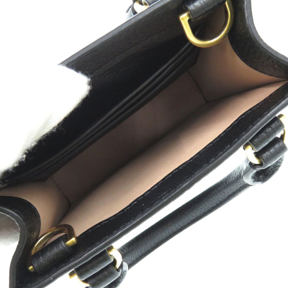 新品同様 トリーバーチ 2WAY ミニ 138274 レザー ブラック