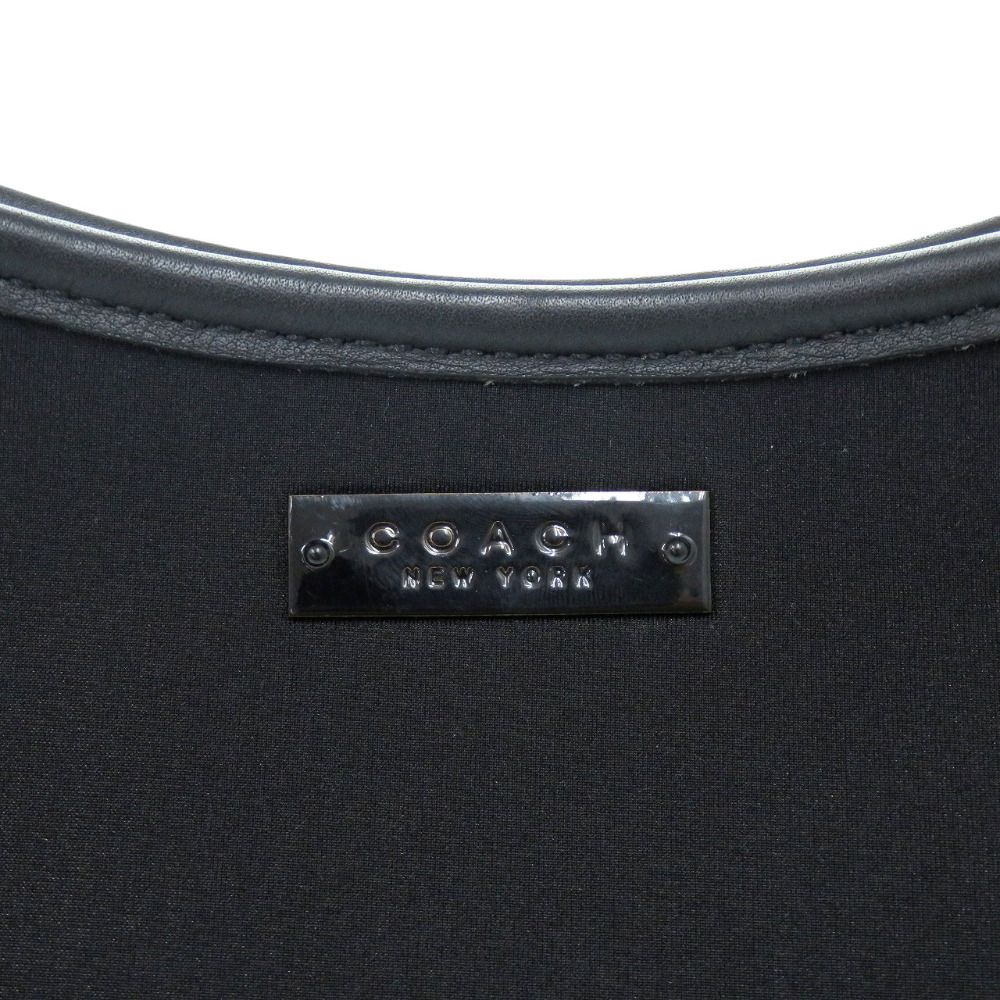 美品 コーチ ホーボー フォーマル アクセサリーポーチ 6236 ウレタン  