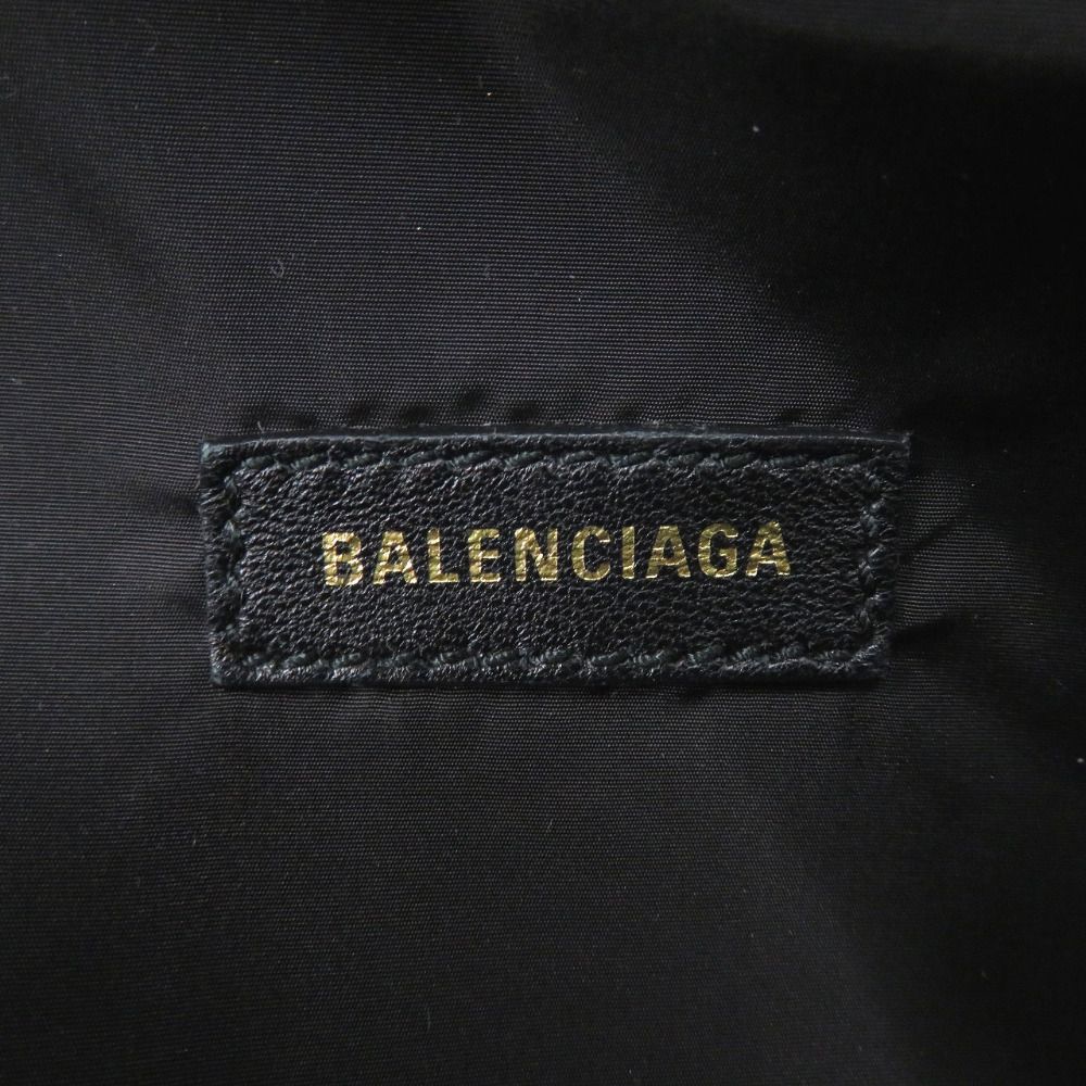 美品 バレンシアガ ウィール ロゴ ボディバッグ 533009 ナイロン