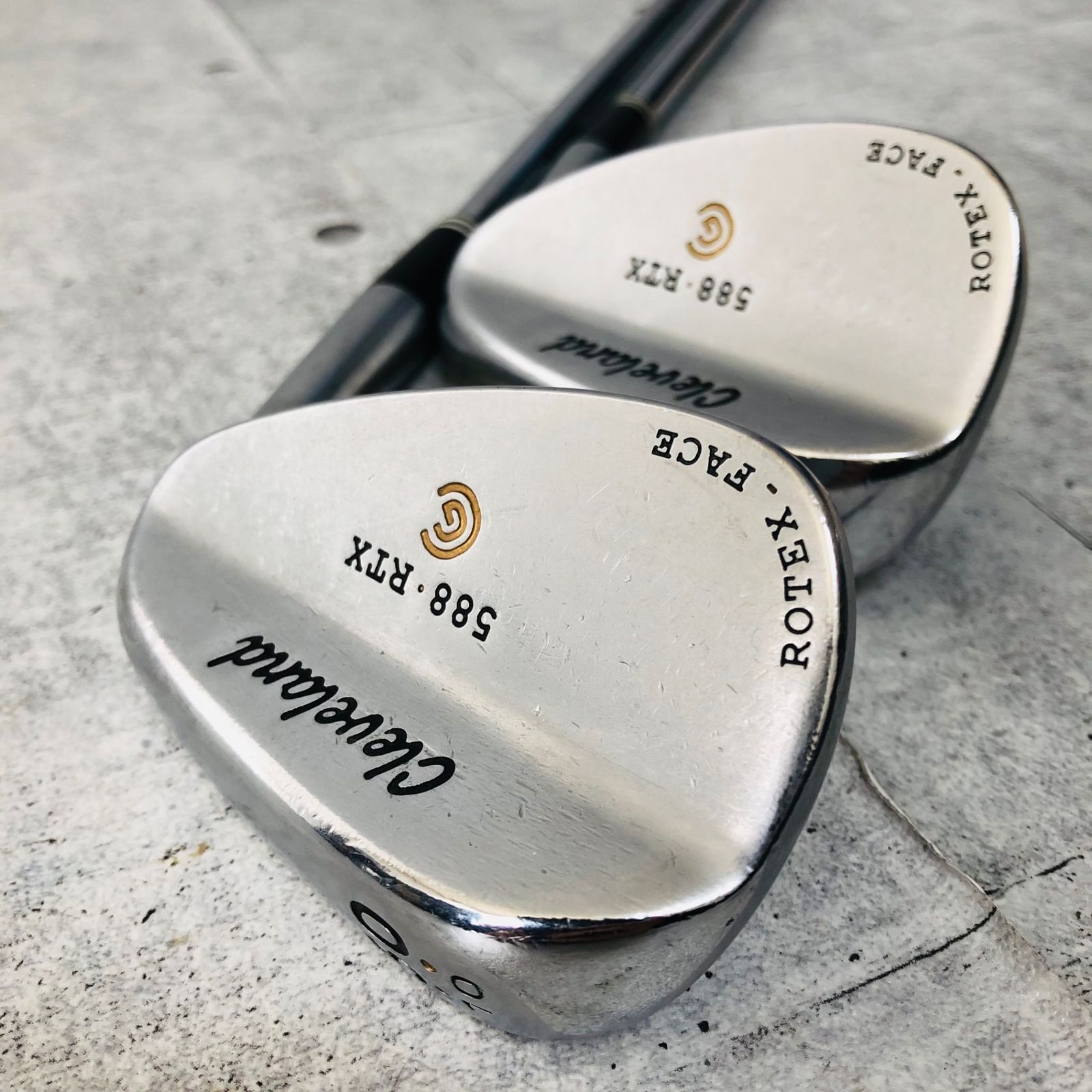 Cleveland クリーブランド 588 RTX ROTEX FACE 50° 56° 2本 メンズゴルフ クラブ ウェッジ 初心者 入門