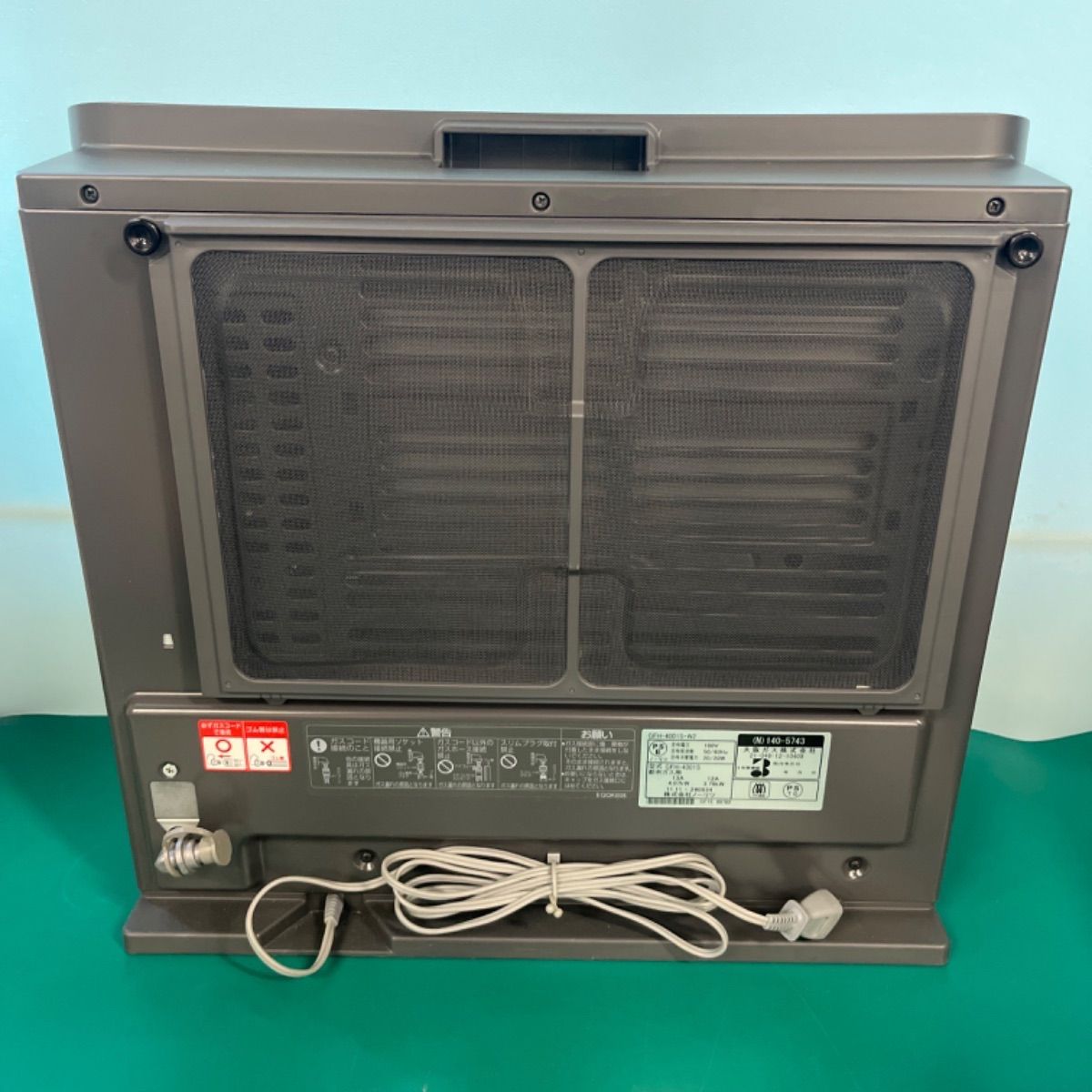 通電確認済み ノーリツ 大阪ガス ガスファンヒーター (N)140-5743 GFH