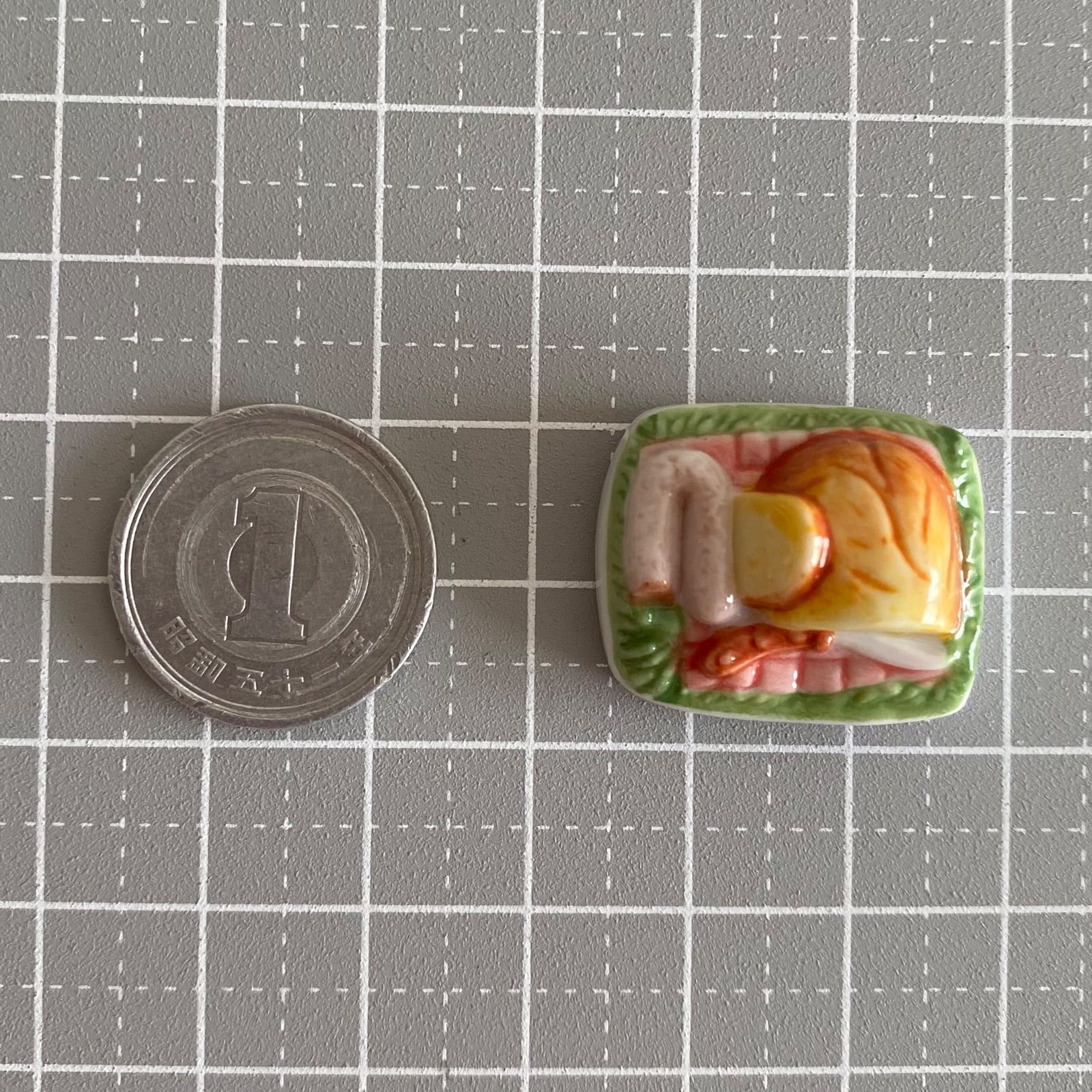 パンとパン種　フェーブ　ヴィンテージ　フェーヴ　ブーランジュリー　陶器　置物 パンとヴィエノワズリー フェーブ フェーヴ 陶器 新品 置物 フランス