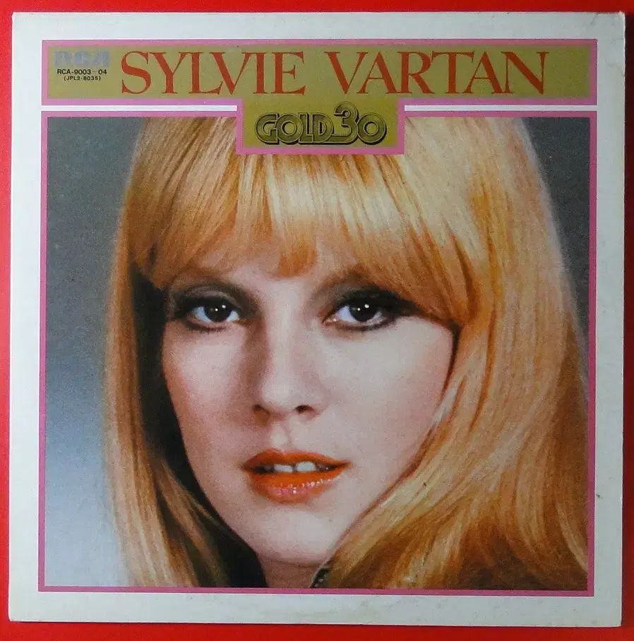 SYLVIE VARTAN GOLD 30 2 LP 日本からの輸入