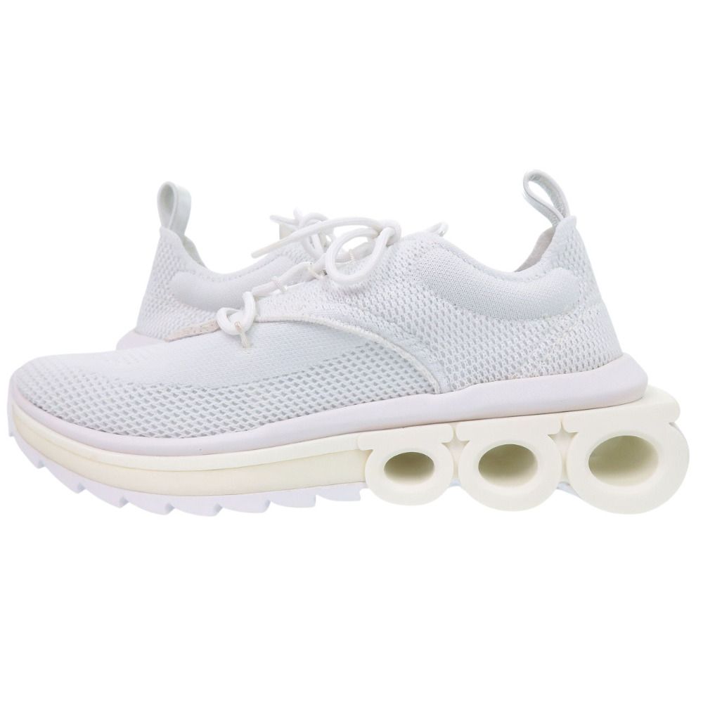  サルヴァトーレフェラガモ Nima sneakers 0760648 スニーカー ゴム カーフ 紡織繊維 ホワイト 2041 Salvatore Ferragamo その他 靴
