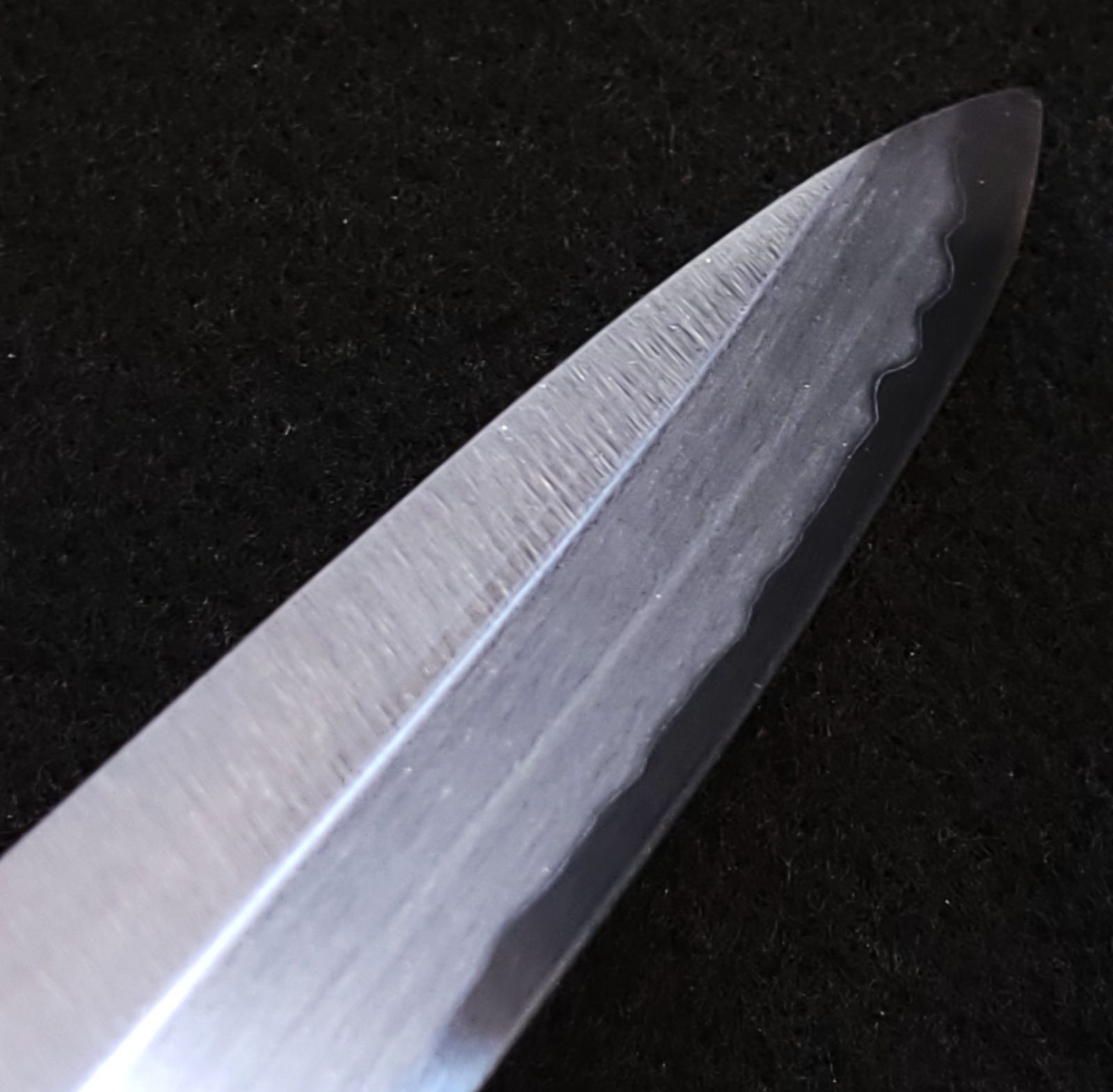 白紙2号 柳刃包丁 286㎜（尺） G9374 焼栗柄 月光作 白紙2号 柳刃包丁 286㎜（尺） G9374 焼栗柄 月光作 - メルカリ