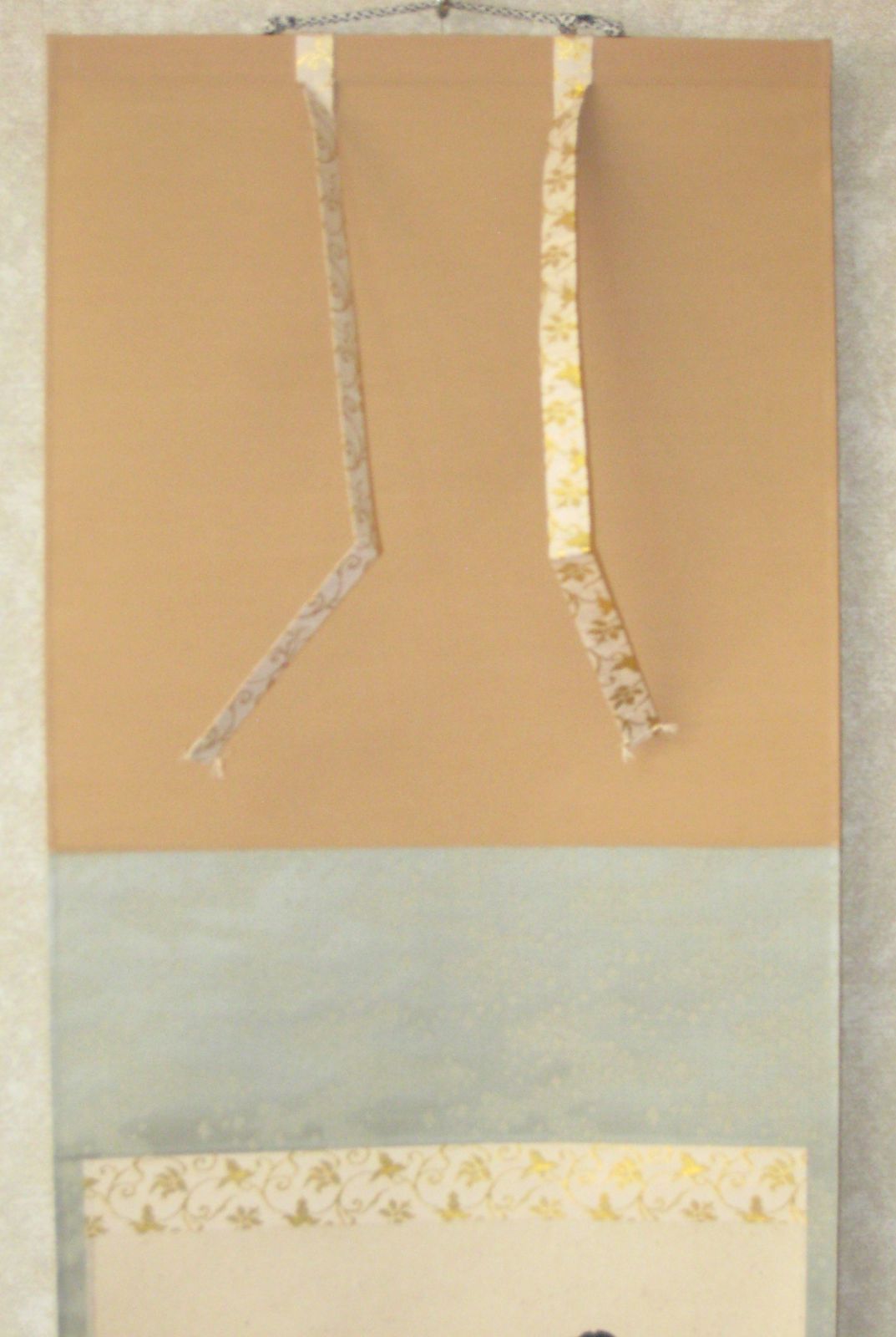 真筆】茶掛け 茶掛 瀧◇大徳寺派 宗鏡禅寺 前大徳 雪尾要道 共箱