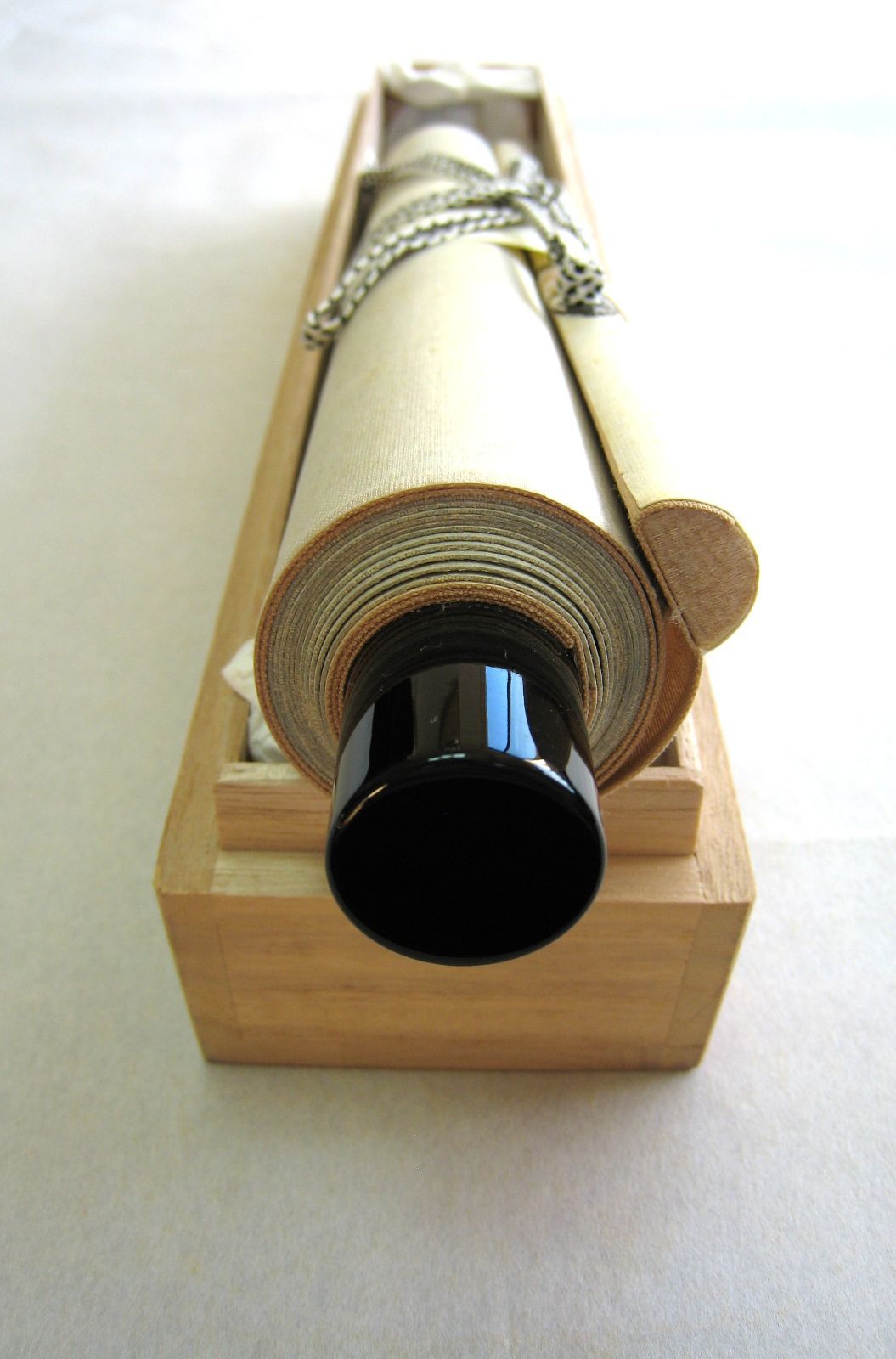 真筆】茶掛け 茶掛 瀧◇大徳寺派 宗鏡禅寺 前大徳 雪尾要道 共箱