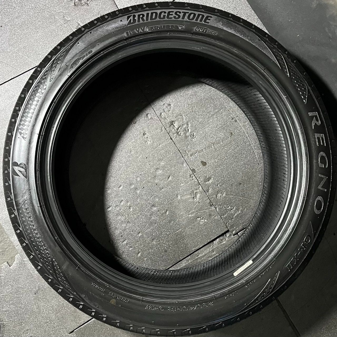  2025 2021年製 約6 6～8 8分山 ブリヂストン レグノ REGNO GR XⅡ 235 45 R 18 4本 h_988 18インチ サマータイヤ ノーマルタイヤ