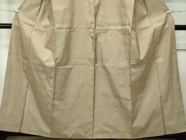  ● 上 東郷織物謹製 本場大島紬 肥後煤竹色地 s 6 紬 着物