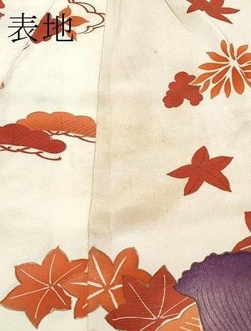 平和屋本店○極上 アンティーク 大正ロマン 振袖 駒刺繍 鼓草花文 暈し