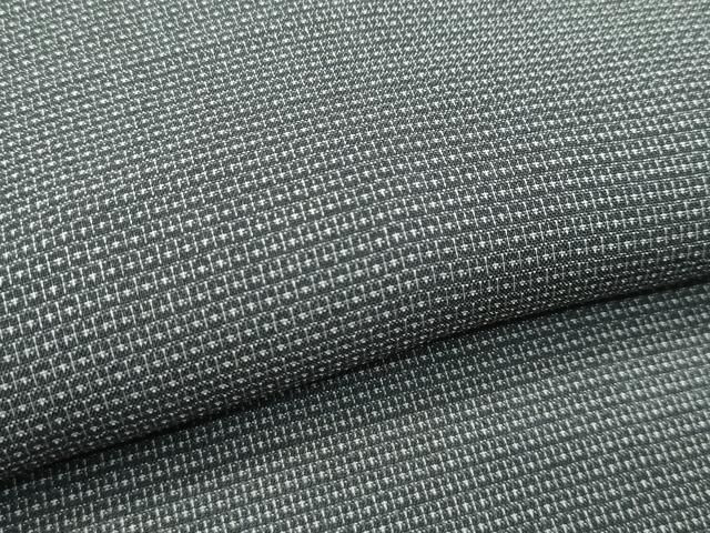  ＊ 上 夏物 本場大島紬 夏大島 160亀甲 総詰め 仙斎茶色地 s 6 紬 着物