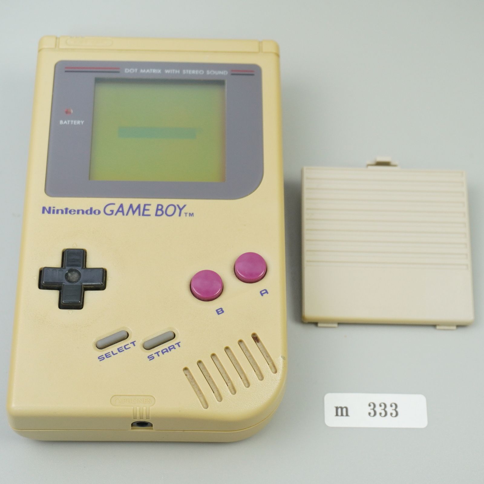 m333】ゲームボーイ 本体 初代 Nintendo DMG-01 動作確認済み - メルカリ