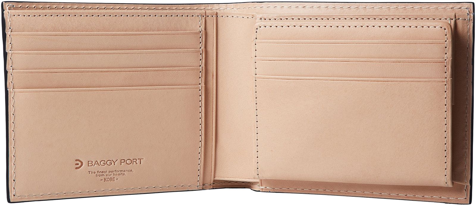  バギーポート 財布 藍染レザー ネイビー 小銭入れ コインケース 財布 ケース 小物入れ