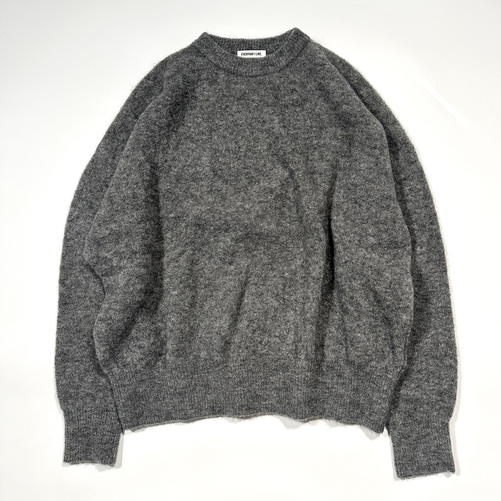 EVERYDAY I LIKE エブリディアイライク 薄手 ニット モヘア