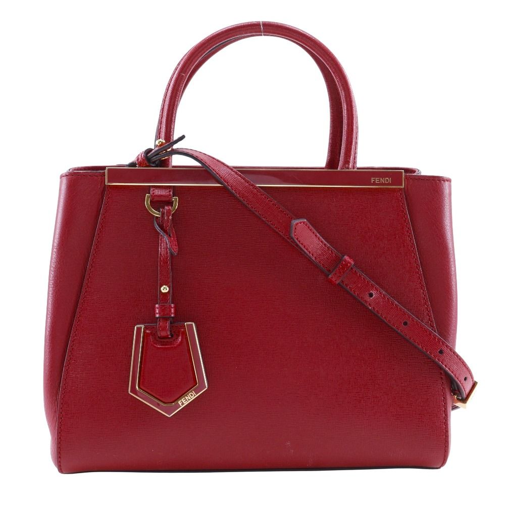 FENDI】フェンディ プチトゥージュール 2WAYショルダー 8BH253 レザー 