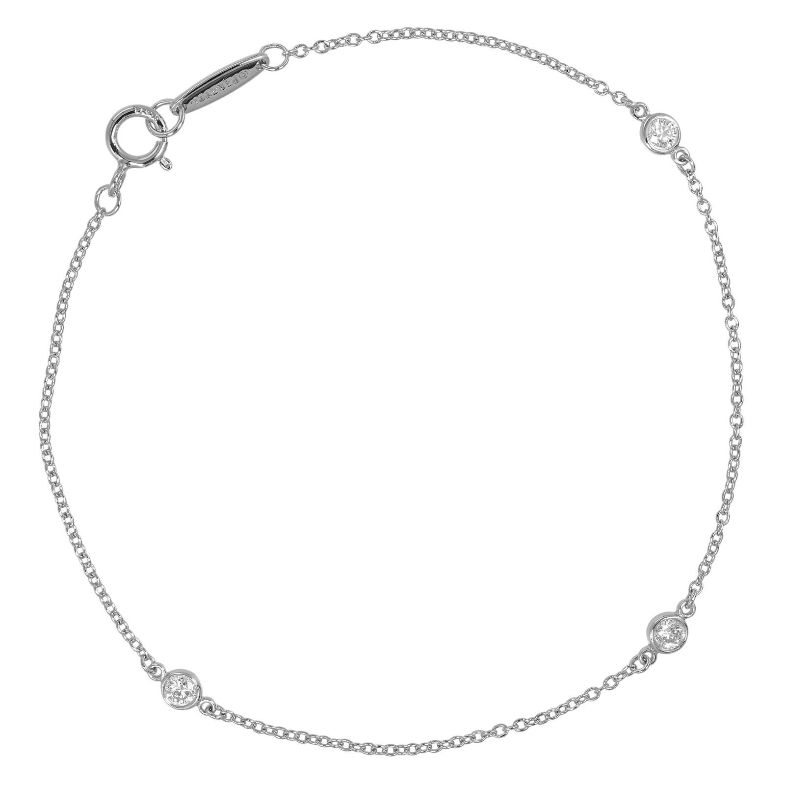 TIFFANY&Co.】ティファニー バイザヤード 腕周り約17.5cm Pt950