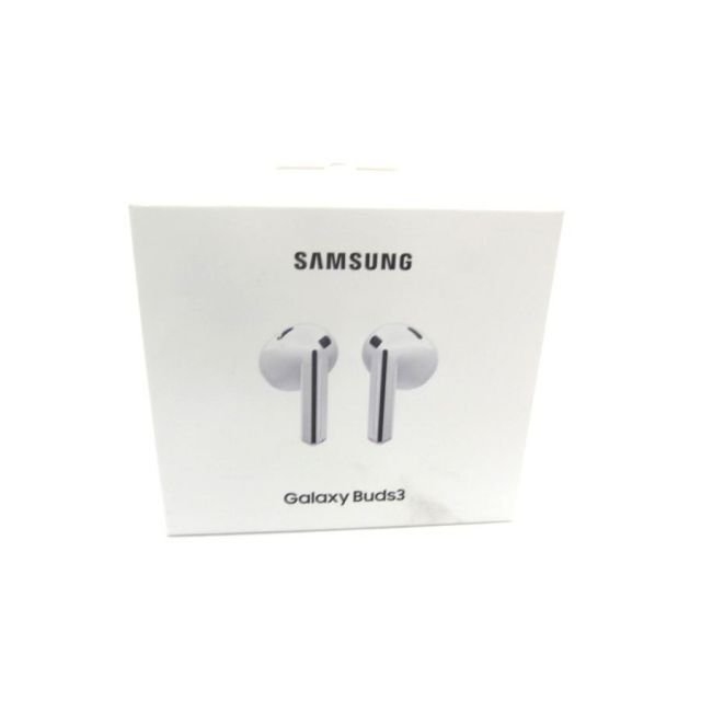 Galaxy Buds 3 ホワイト ワイヤレスイヤホン Bluetooth カナル型 ノイズキャンセリング ∠UK 2192