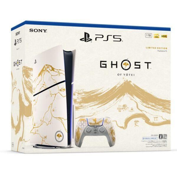 ♥ 訳あり品 PlayStation 5 プレステ5 PS Ghost of Yotei ゴールド リミテッドエディション ゲーム機本体 CFIJ 10029 ▽A 1672