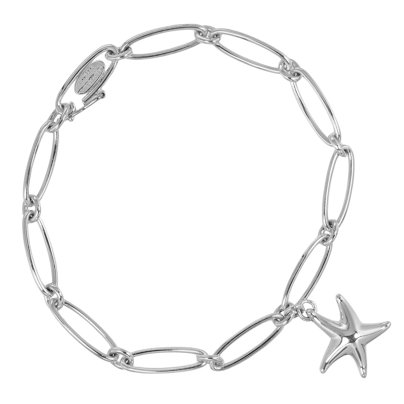 TIFFANY&Co.】ティファニー スターフィッシュ オーバルリンク シルバー 