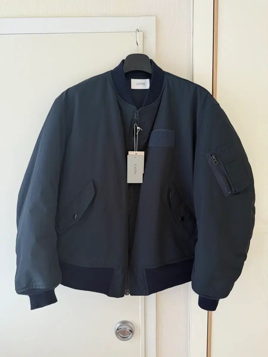 5 シオタ ciota MA 1 ジャケット ネイビー