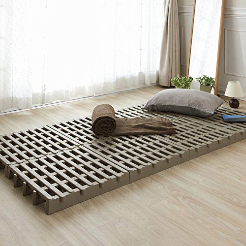 すのこベッド シングル すのこ セット 日本製 パレット おりたたみベット 組合せ自由 プラスチック 押し入れ収納 マット 通気性 B 150 4 m