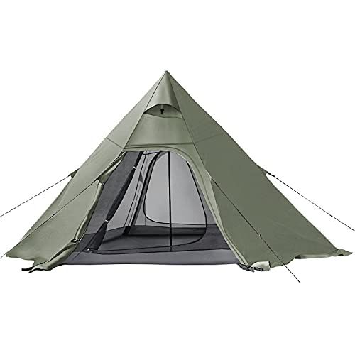 モダンデコ ポールテント 軽量 UVカット メッシュ 大型 m