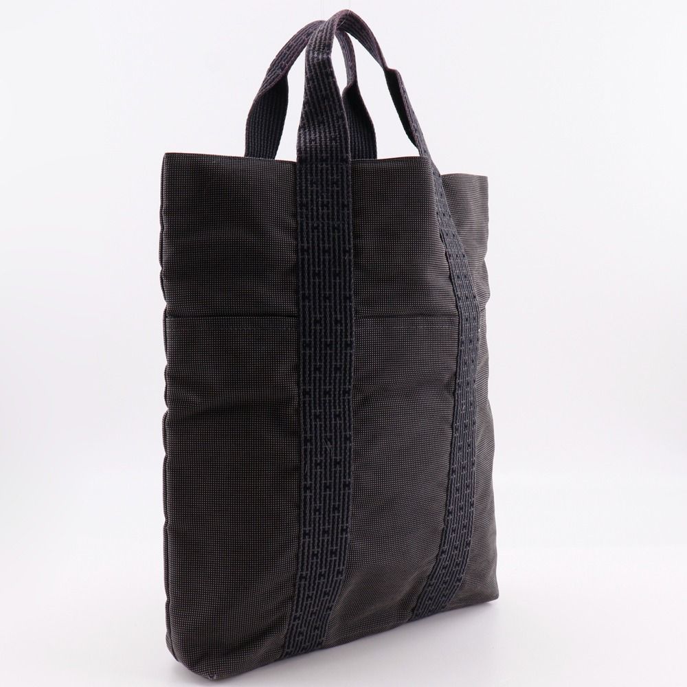 HERMES エルメス エールライン キャンバス 黒