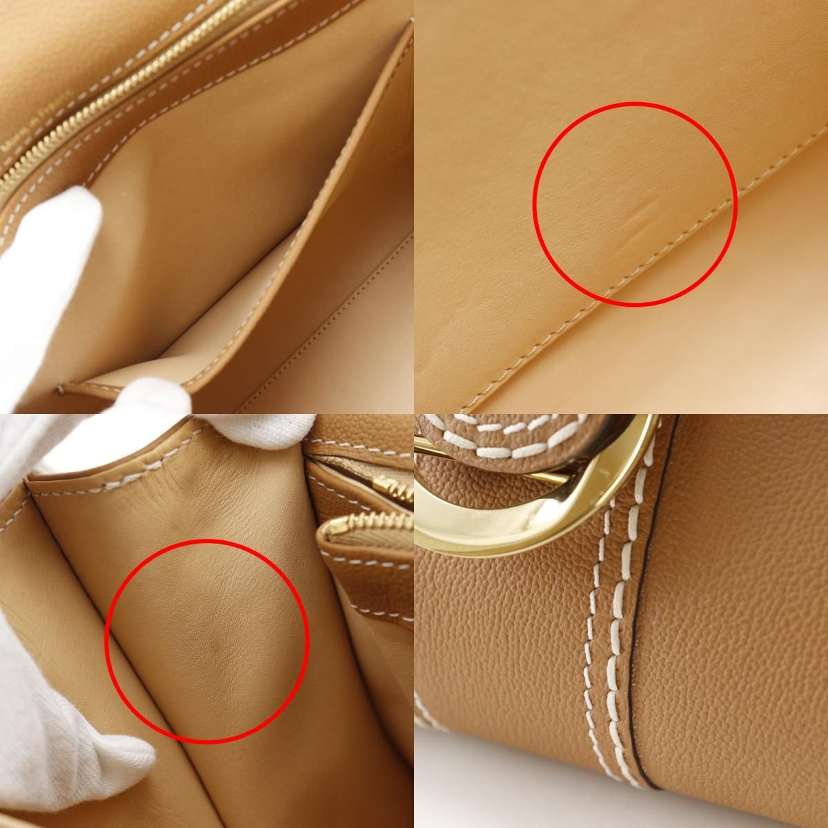 DELVAUX】デルヴォー ブリヨンMM サーピケ 2WAYショルダー カーフ 茶