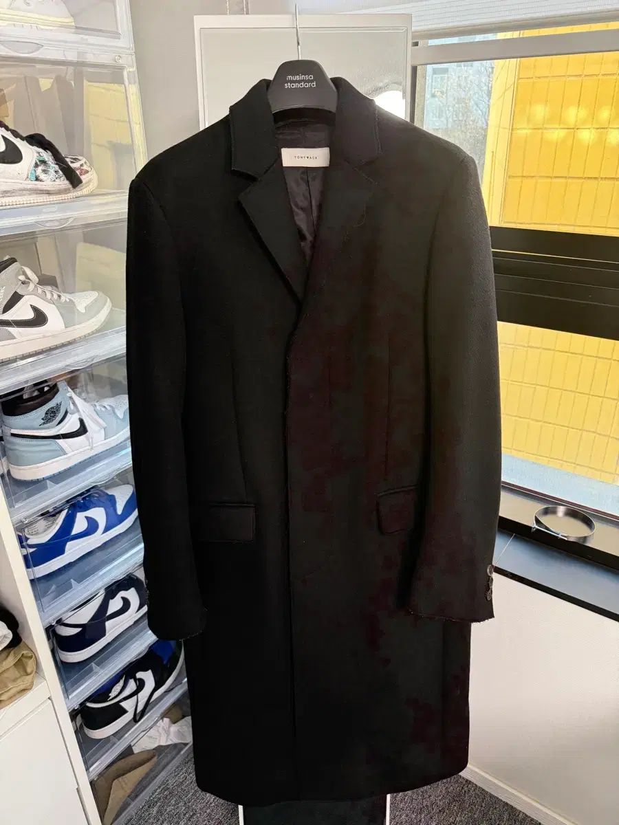 トニーウェック 隠しボタンダウン シングルコート L 100