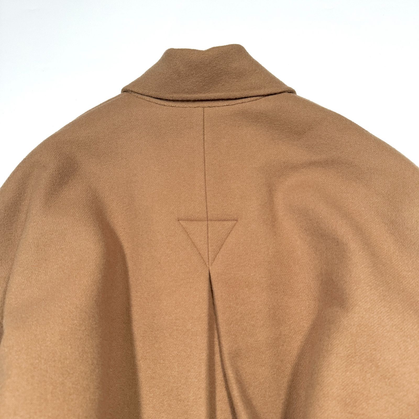 Chaos カオス スーペリアウールコート ベルト付き ロング ブラウン