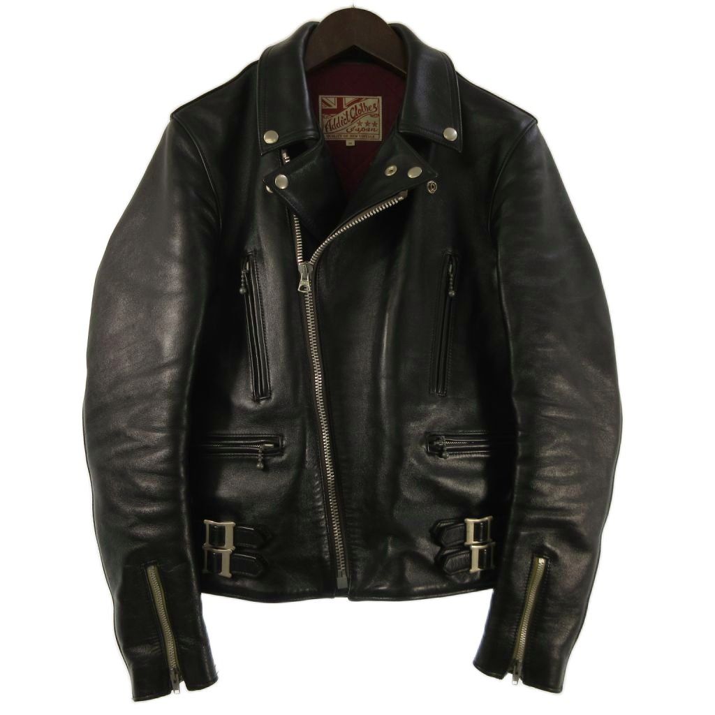 アディクトクローズ ADDICT CLOTHES ライダース ジャケット ダブル