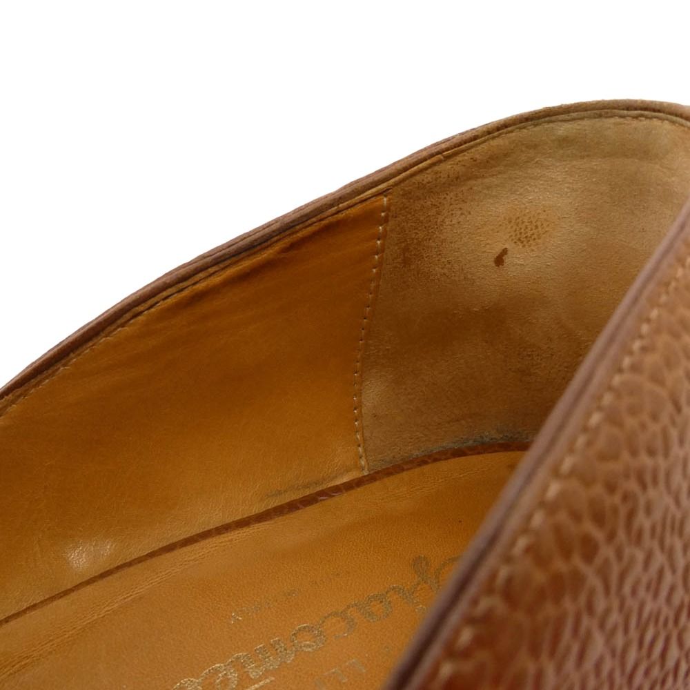  F LLI Giacometti フラテッリジャコメッティ FG 422 007 GURKHA sandal レザー グルカ サンダル ブラウン系 42 サンダル 靴