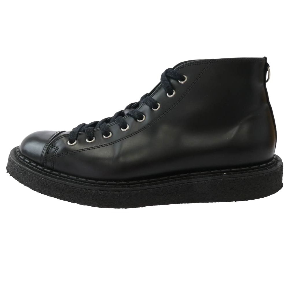GEORGE COX ジョージコックス Fred Perry Monkey Boot Leather モンキー ブーツ ブラック系 UK 7