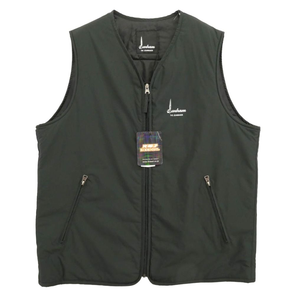 DENHAM デンハム 27191 1 20809 TECK VEST パテッド テック ベスト ブラック系 F