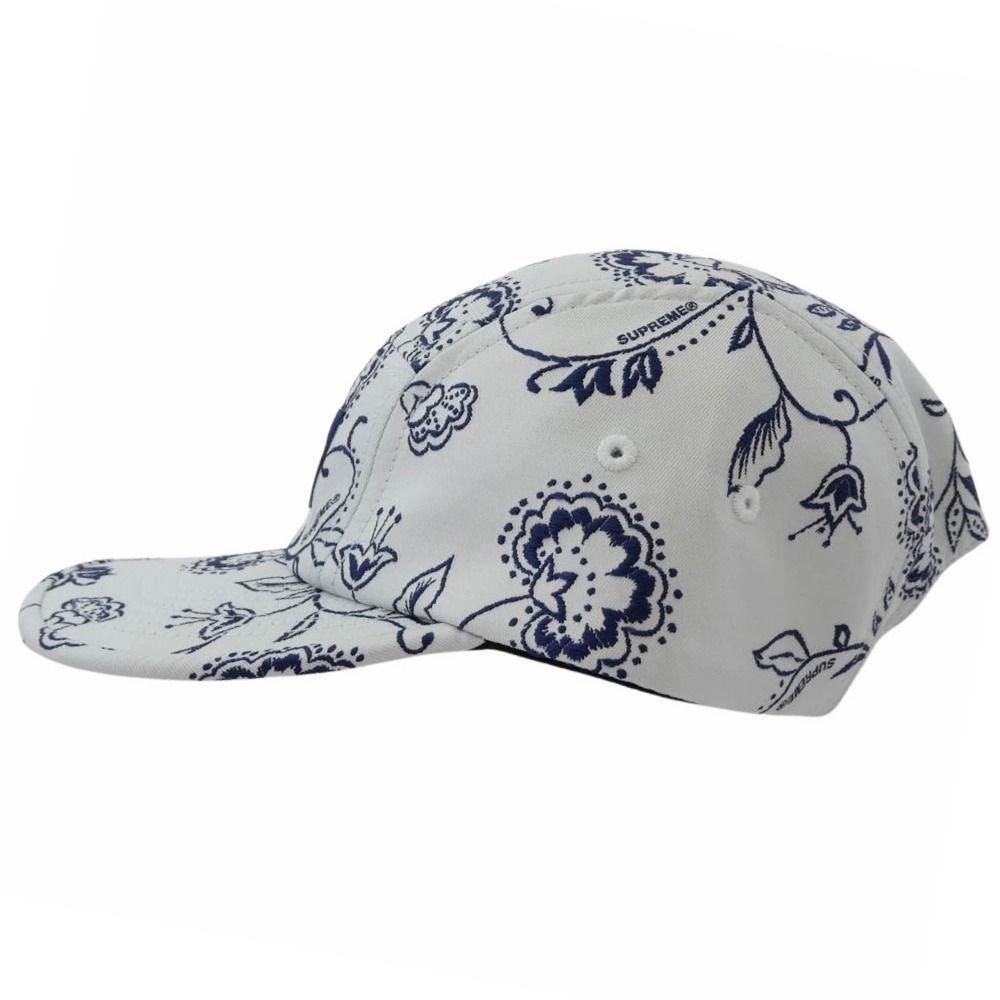 Supreme シュプリーム 25ss Floral Jacquard Camp Cap フローラル