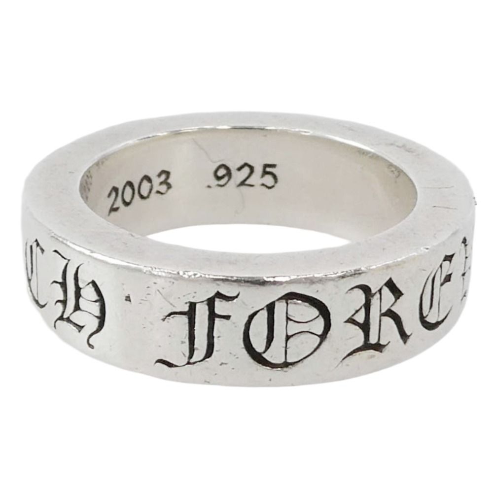CHROME HEARTS クロムハーツ 原本無 6 mm SPACER FOREVER スペーサー フォーエバー リング シルバー系 13号