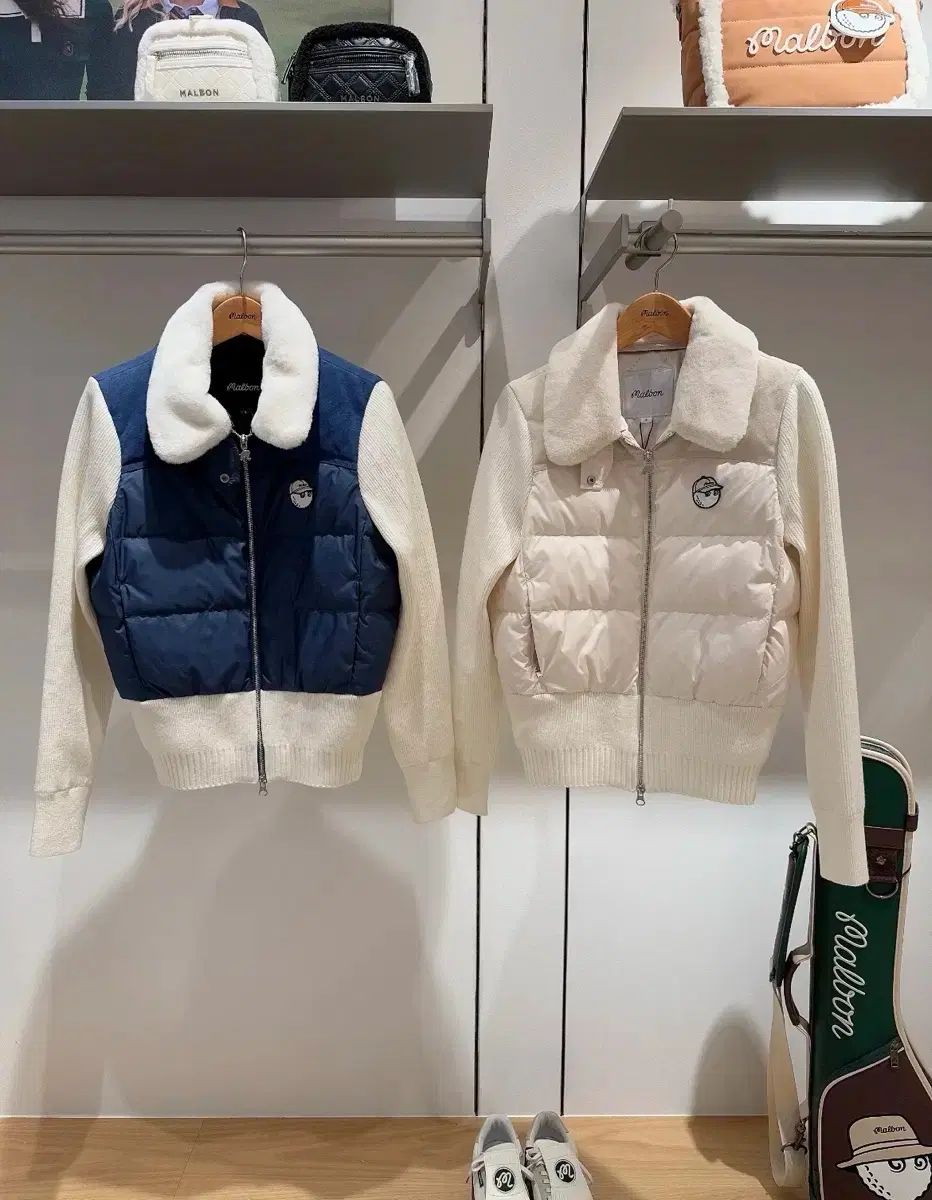 マルボンゴルフ レディースニットダウンコート - メルカリ