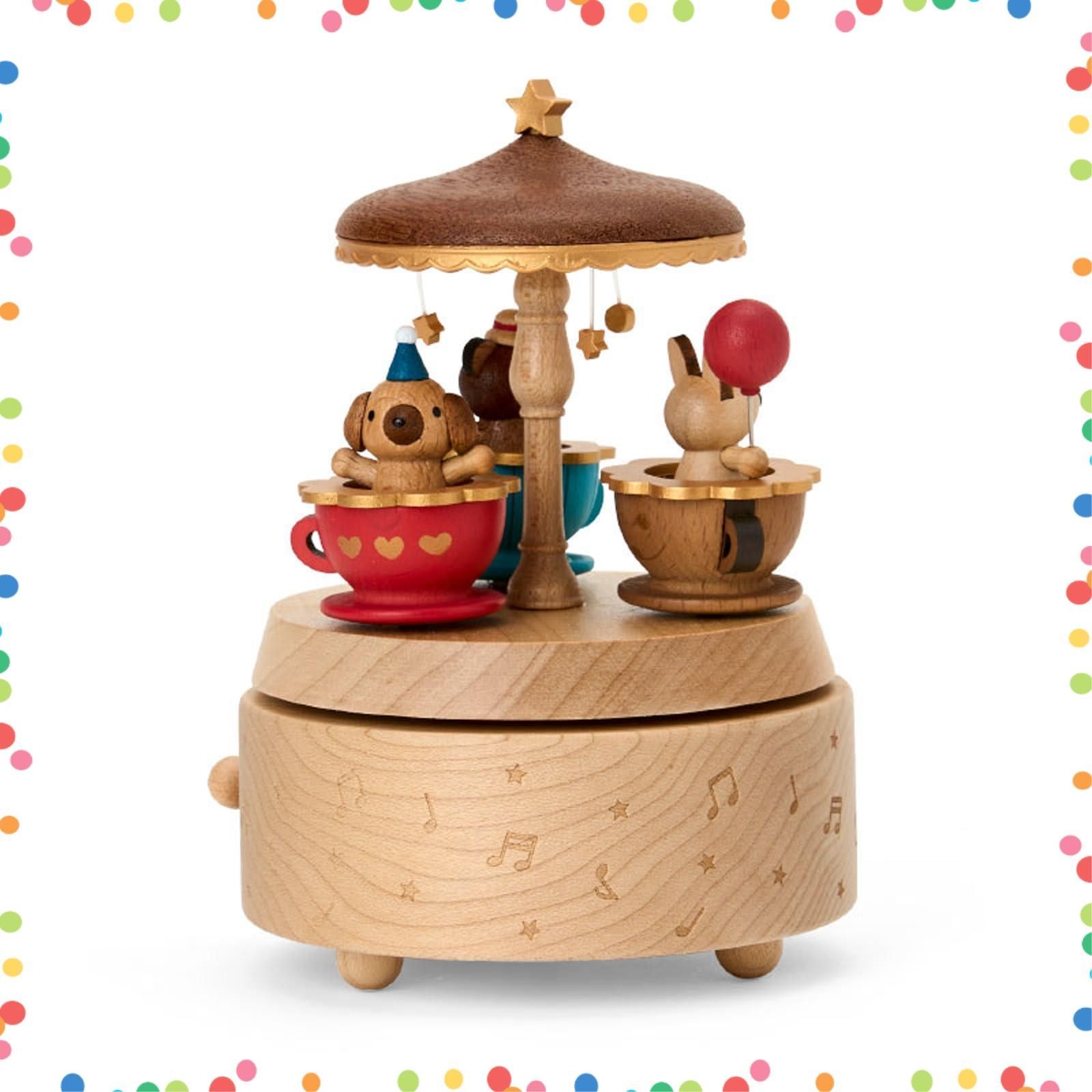 サンリオ(SANRIO) 木製オルゴール 船 インテリア プレゼント ギフト