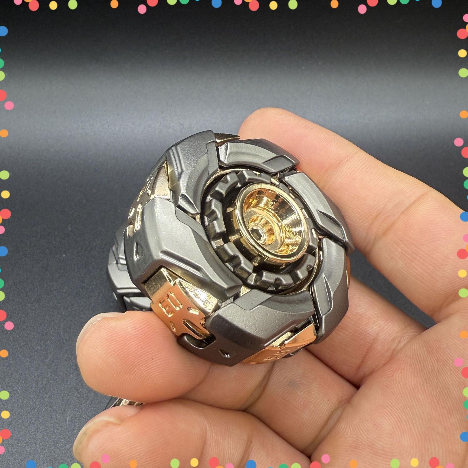 Stress Toys TopFidget Relief Spinning For Armor Adults Open Sliders Magnetic Fidget Meta GrayG en EDC