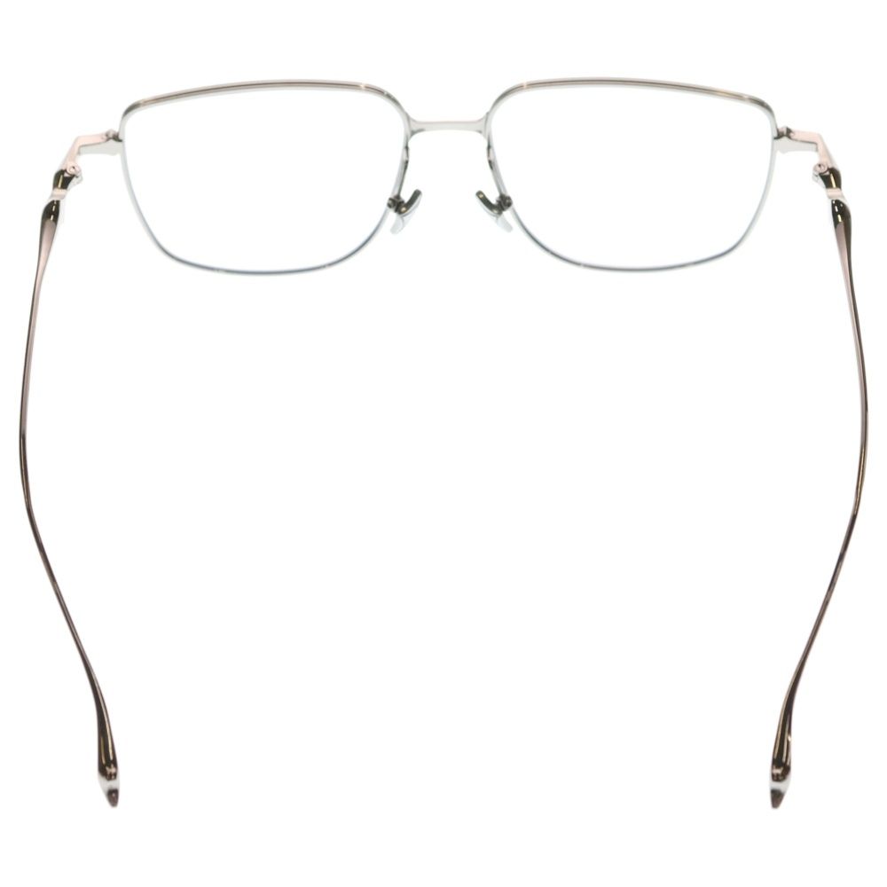 GENTLE MONSTER ジェントルモンスター 02 アカデミア02 スクエアシェイプ メタルフレームメガネ アイウェア サングラス シルバー