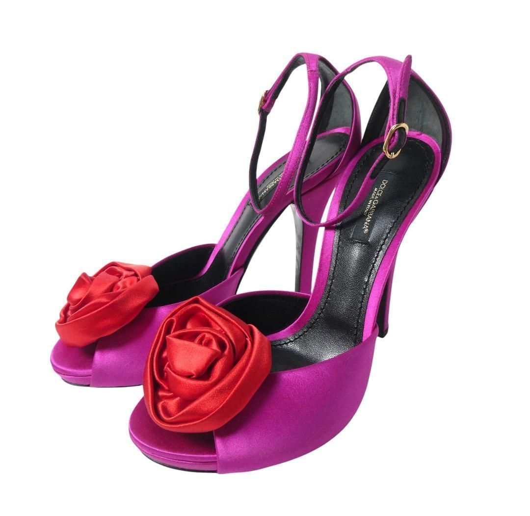 極美品 DOLCE&GABBANA ドルチェアンドガッバーナ サイズ37 約24