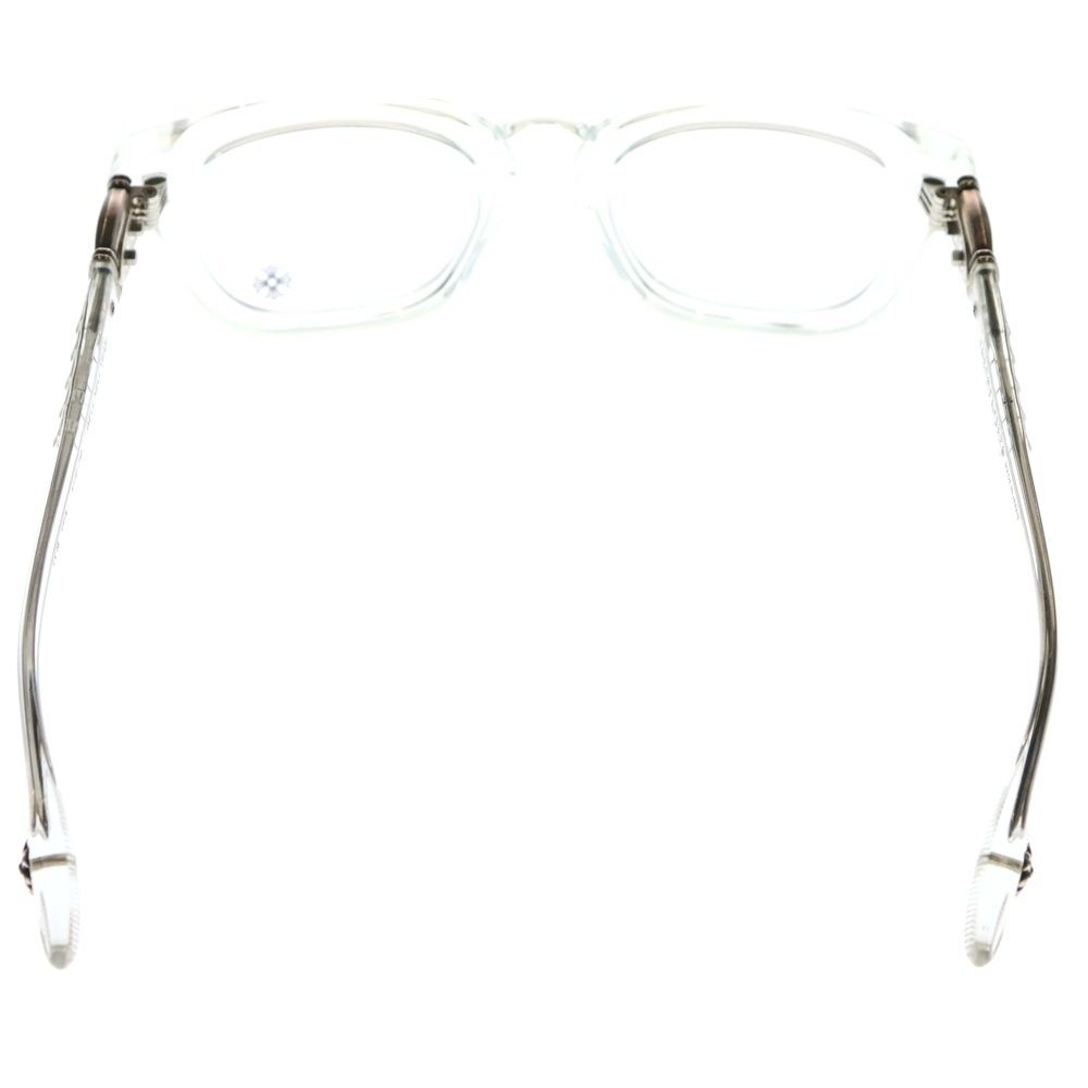 CHROME HEARTS クロムハーツ FOTI WELL HELL YEAH フォティ スカル アイウェア 眼鏡 クリア