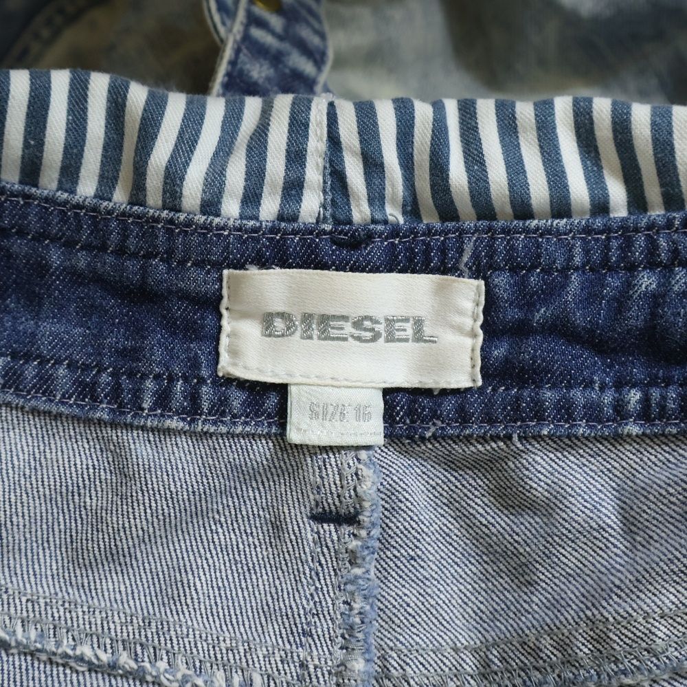 ウオッシュ加工 デニムカバーオール