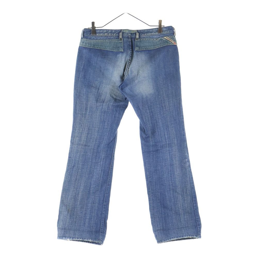 DIESEL ディーゼル ダメージ加工 フロントポケット デニムパンツ ジーンズ インディゴ レディース